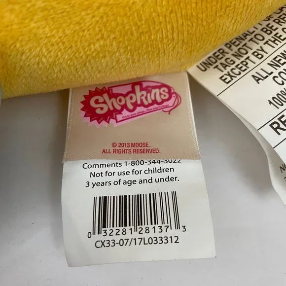 Shopkins D’Lish Pink Sprinkled Sprinkle Donut Plush - Picture 3 of 8